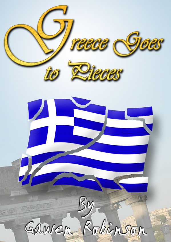 Greece Goes To Pieces Cover